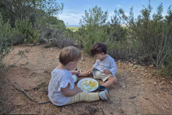 Niños en el campo en Rincón Cálido Can Puvil